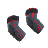Adjustable Compression Elbow Pad With Straps