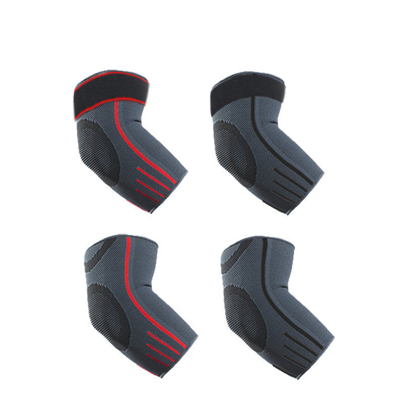 Adjustable Compression Elbow Pad With Straps
