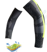Cycling sports armband elbow men's breathable sunscreen silicone non-slip long sports armband elbow pads