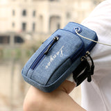 Running phone waist bag arm wrist bag