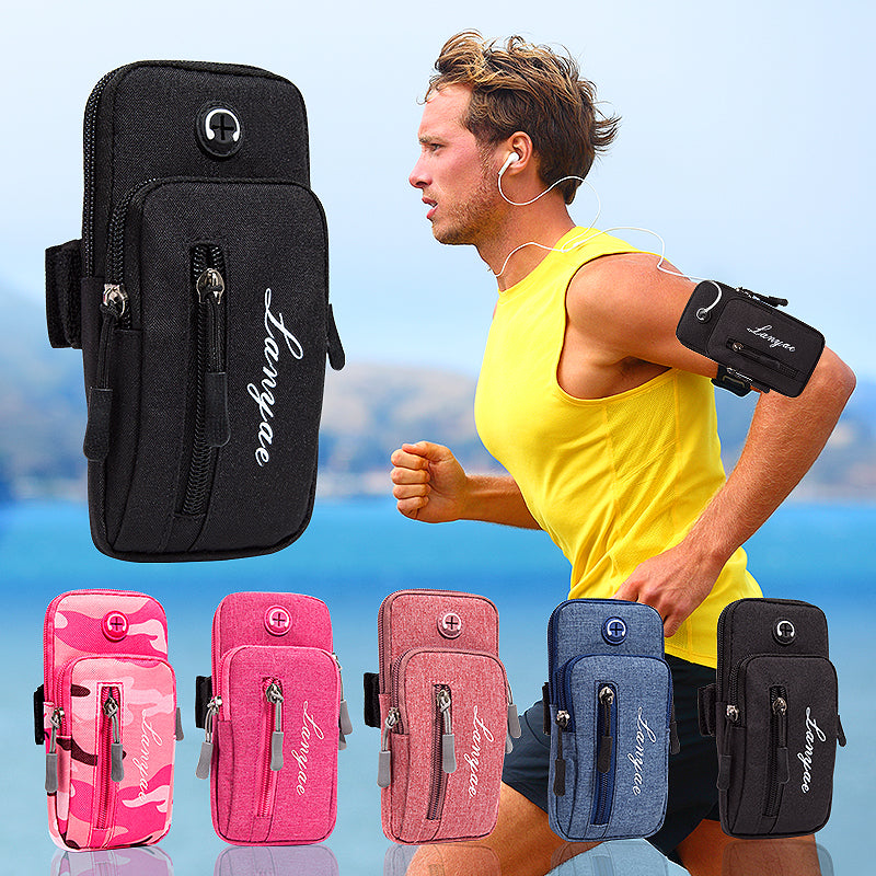 Running phone waist bag arm wrist bag