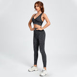 Beautiful Back Bra High Elastic Buttocks Fitness Pants Sports Suit