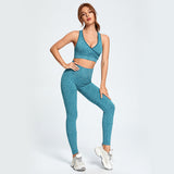 Beautiful Back Bra High Elastic Buttocks Fitness Pants Sports Suit